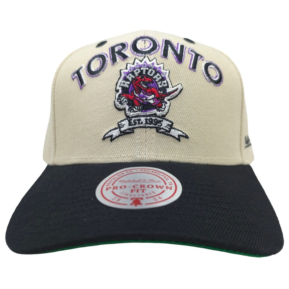 Toronto Raptors Mitchell & Ness NBA Pro Fit Snapback‎ Hat Cap 2019 Champions NWT